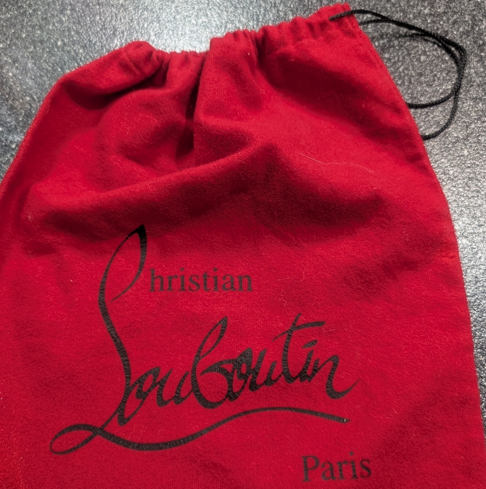 Christian Louboutin Paris Red Dust Bag